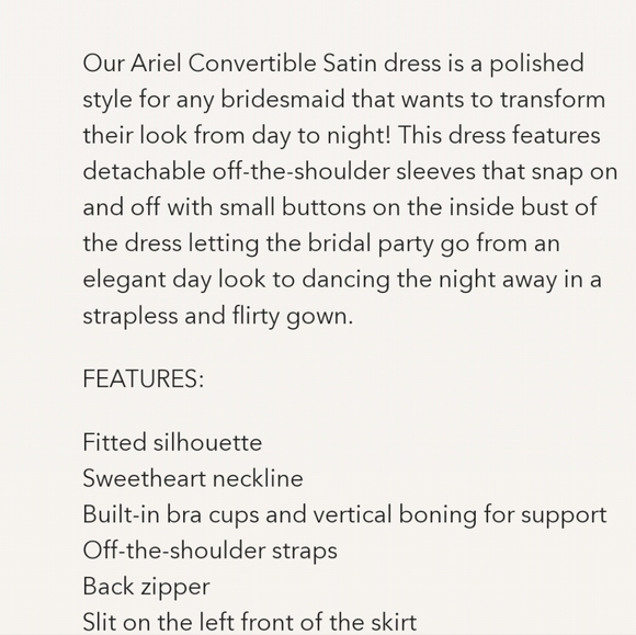 Bridesmaid Dress - Picture 3 of 3